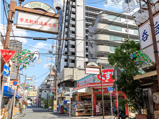 香里駅前通商店街